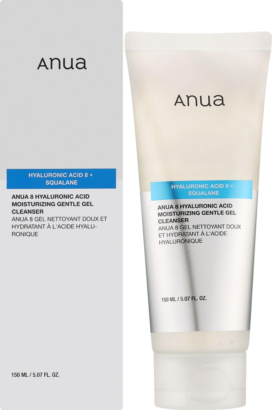 GEL FACIAL DE LIMPEZA ANUA HYALURONIC ACID 8 + SQUALANE 150ML 5813