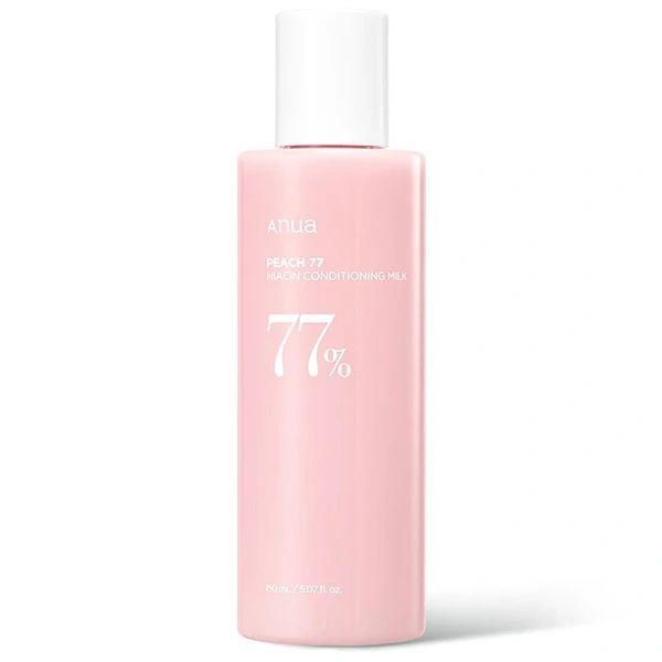 LOCAO FACIAL ANUA PEACH 77% NIACIN CONDITIONING MILK 150ML
