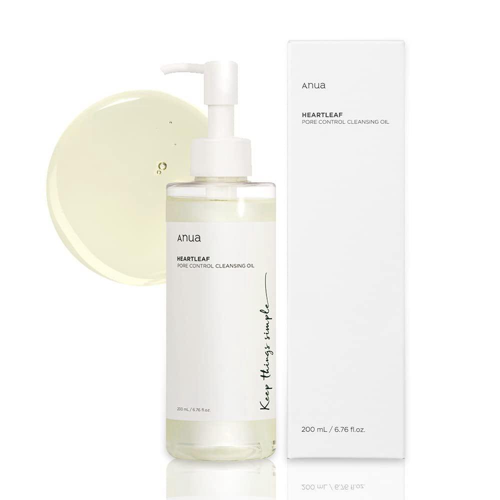 OLEO DE LIMPEZA FACIAL ANUA HEARTLEAF PORE CONTROL CLEANSING OIL DE 200ML 732829