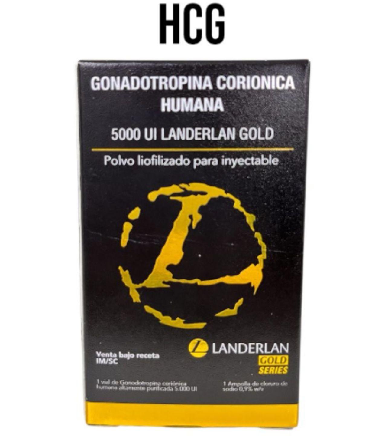 LANDER HCG 5000UI GONADOTROPINA CORIONICA HUMANA