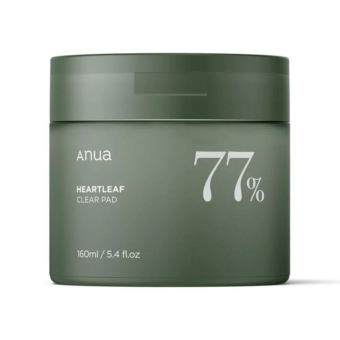 PADS TONICOS ANUA HEARTLEAF 77% CLEAR PAD 70 UNIDADES