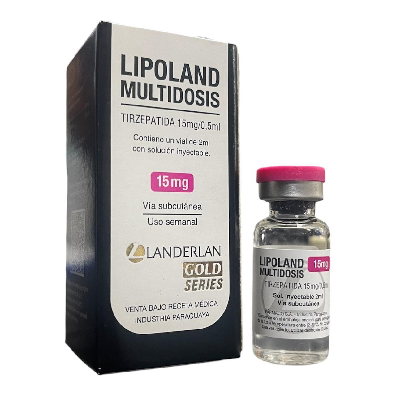 LIPOLAND 15MG 1 AMPOLA MULTIDOSE.