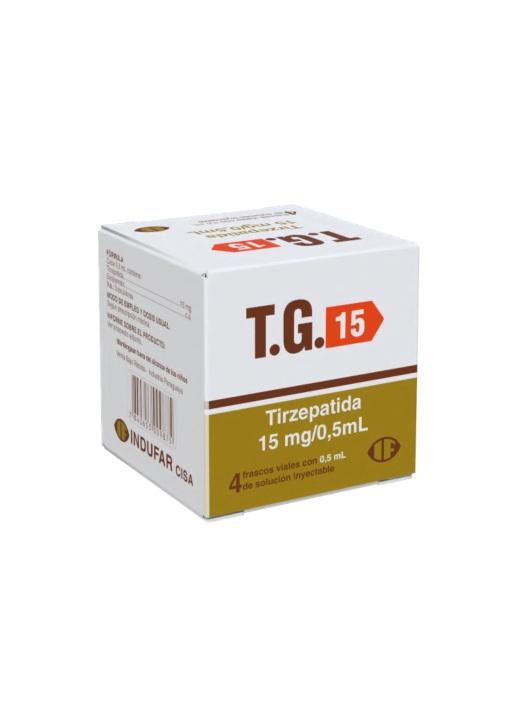 TG 15MG 4 AMPOLAS S/ SERINGA.