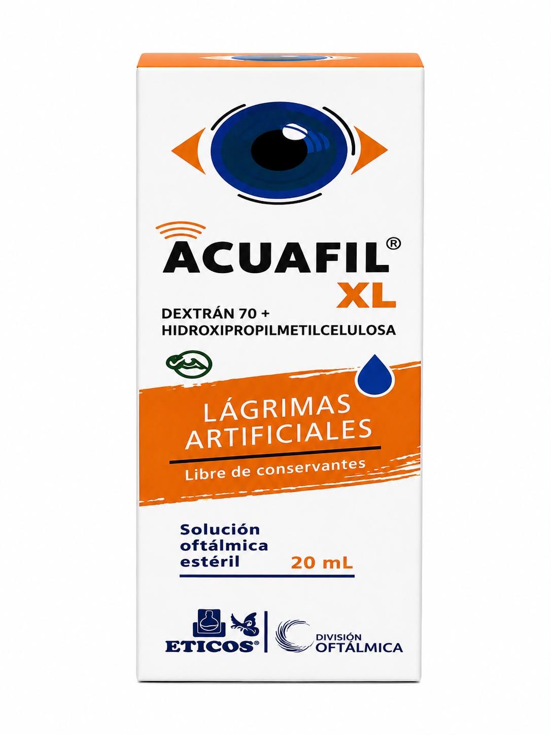 ACUAFIL XL SOLUCION OFTALMICA 20ML