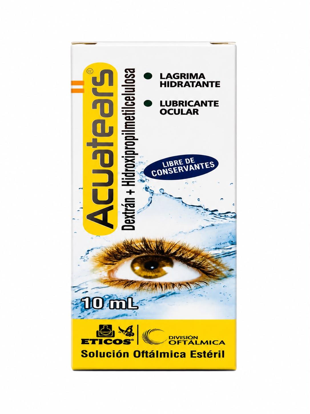 ACUATEARS SOLUCION OFTALMICA 10ML