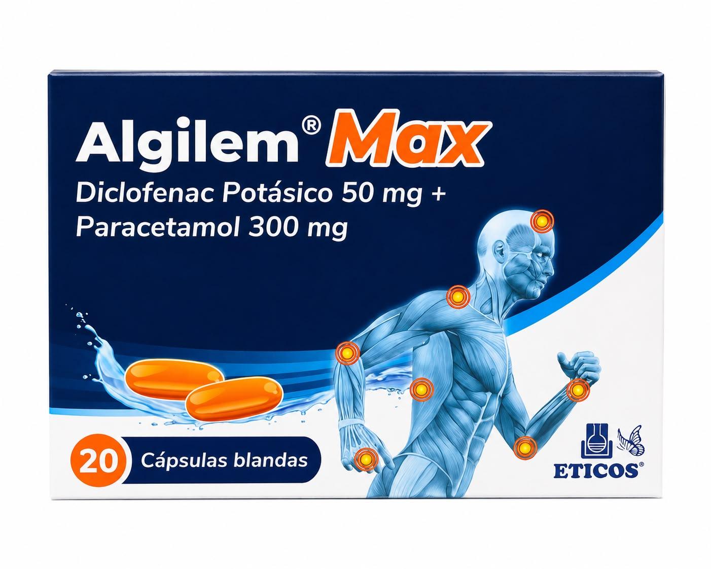 ALGILEM MAX X20 CAPS BLANDAS