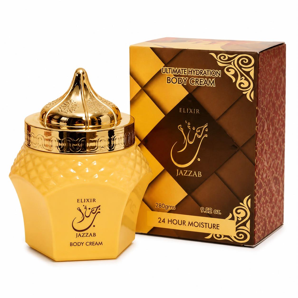 LOCAO CORPORAL BODY CREAM AL ARD ZAAFARAN JAZZAB ELIXIR 270GR (96139)