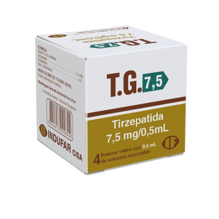 TG 7,5MG 4 AMPOLAS DE 0.5ML S/ SERINGA