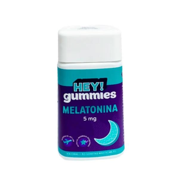HEY GUMMIES MELATONINA 5MG 60CAP