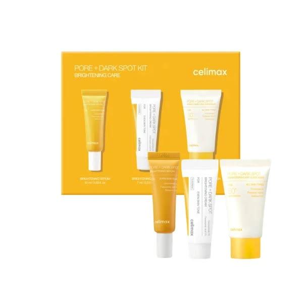 KIT CELIMAX PORE+DARK SPOT KIT BRIGHTENING CARE 3X10ML (551789)