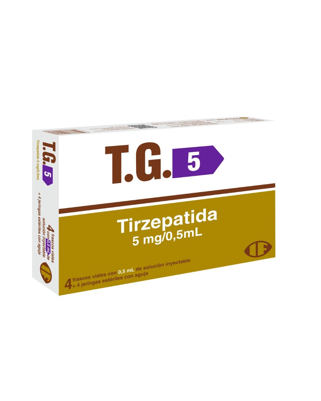 TG 5MG 4 AMPOLAS DE 0.5ML.