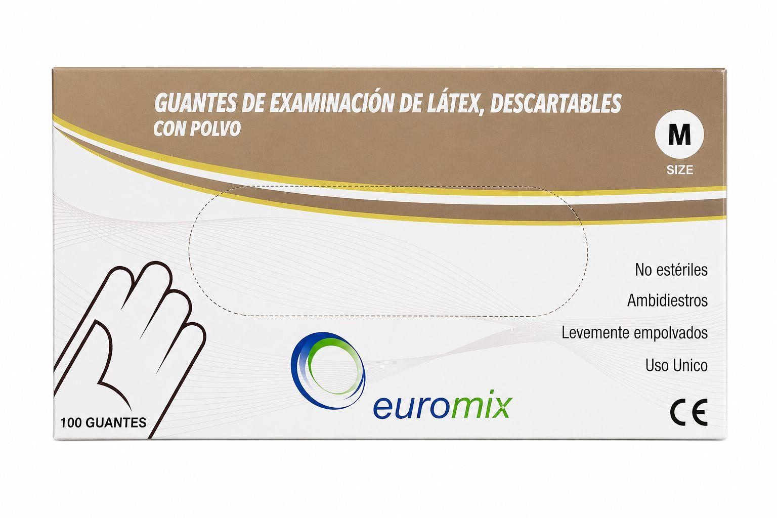 GUANTE LATEX TAM M