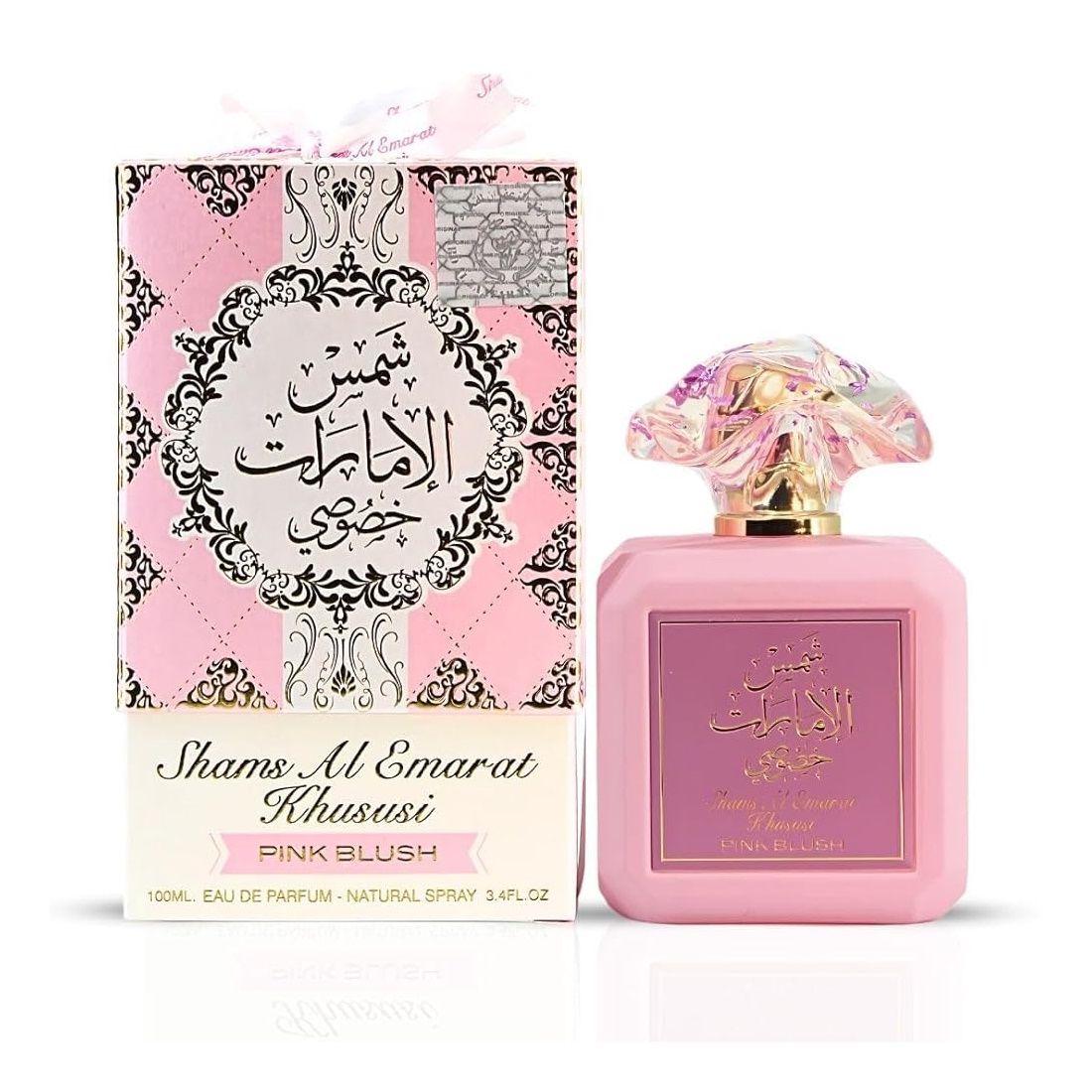 PERFUME FEMENINO ARD AL ZAAFARAN SHAMS AL EMARAT KHUSUSI PINK BLUSH EDP 100ML (794791)