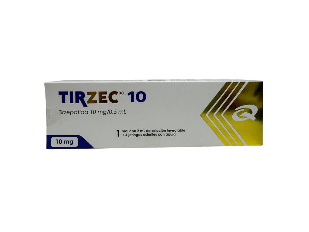 TIRZEC 10MG AMPOLA 2ML +4 SERINGAS
