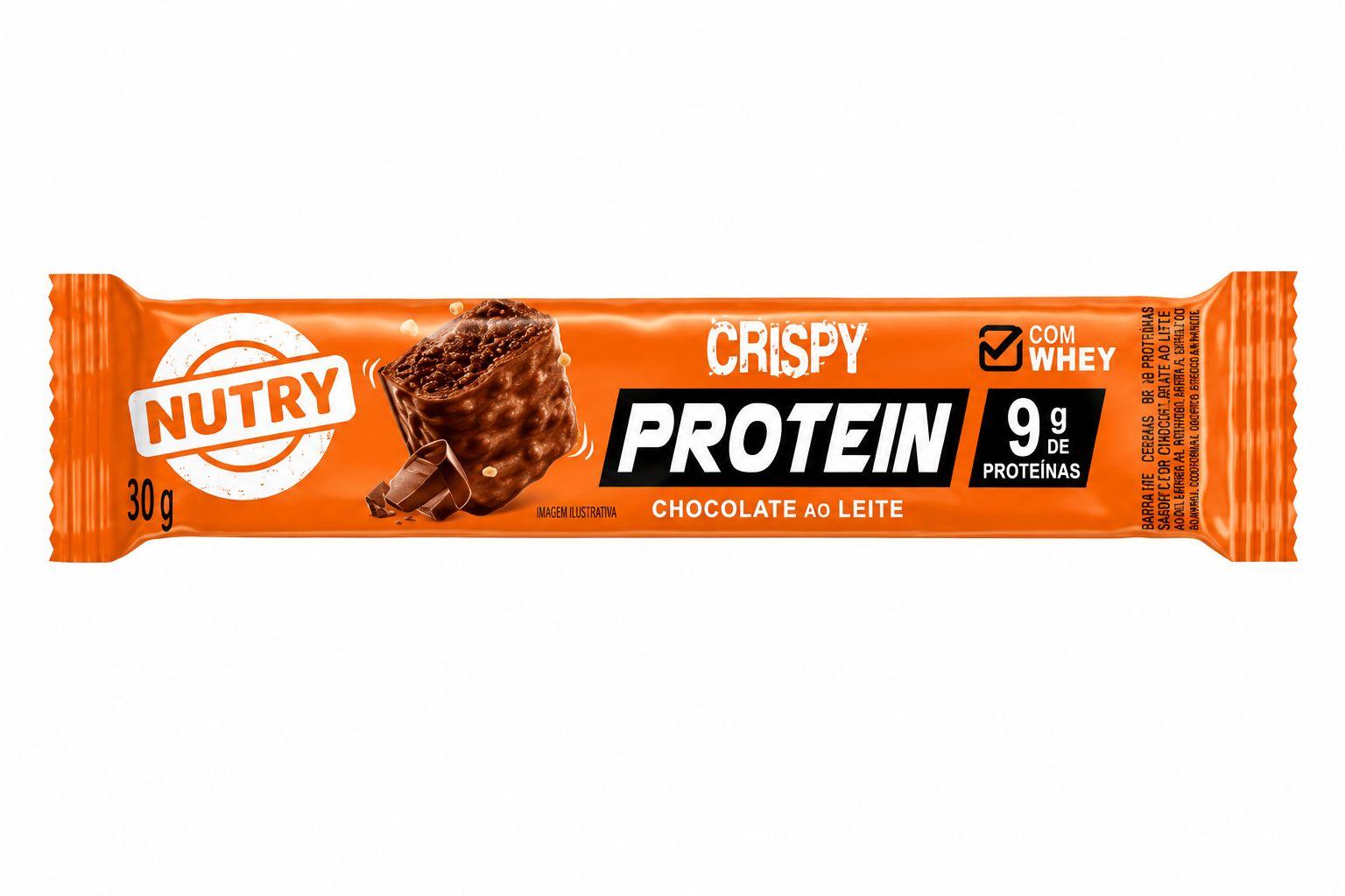 BARRA CEREAL NUTRY CRISPY PROTEIN CHOCOLATE
