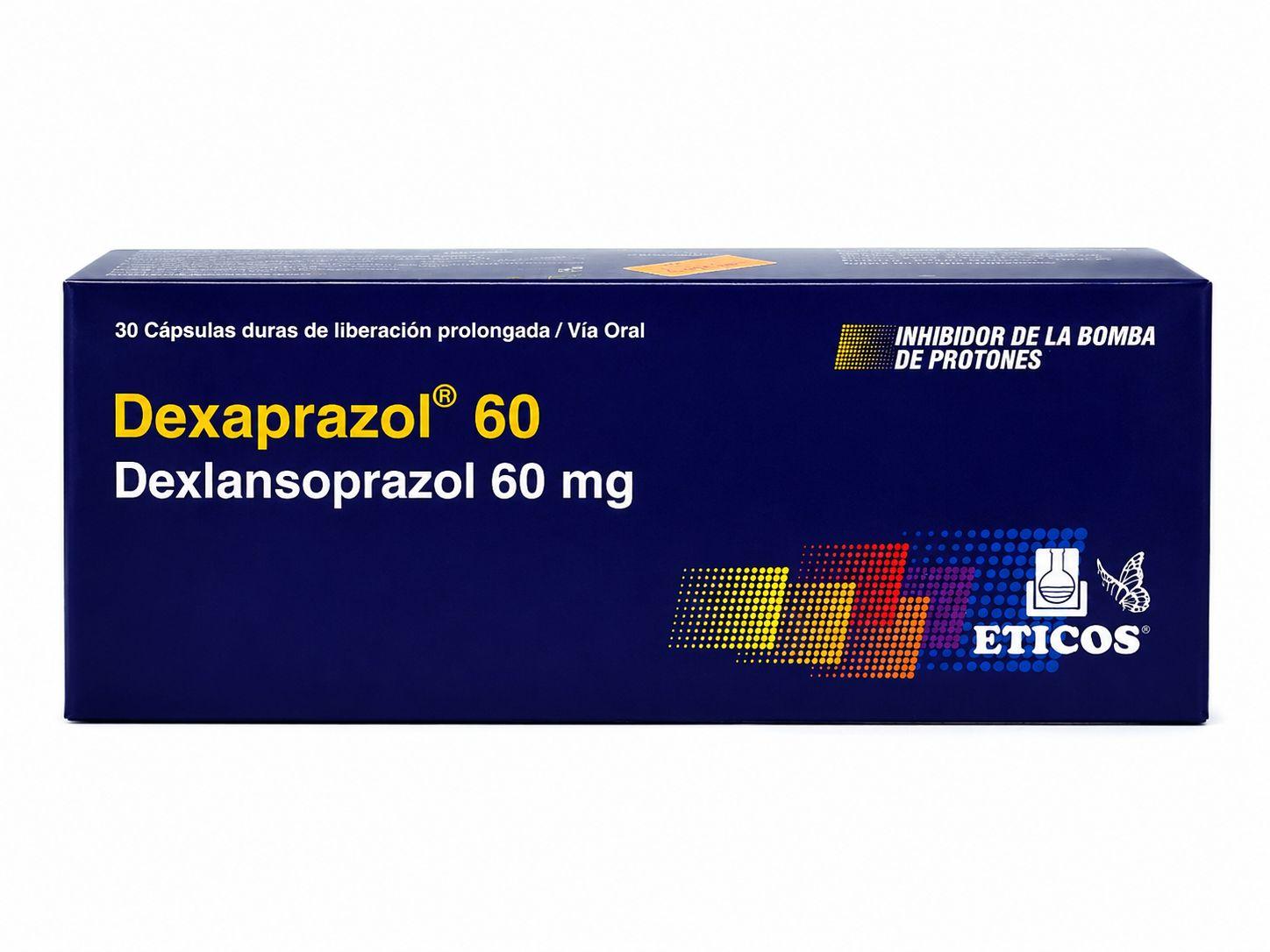 DEXLANSOPRAZOL DEXAPRAZOL 60MG 30 CAPS