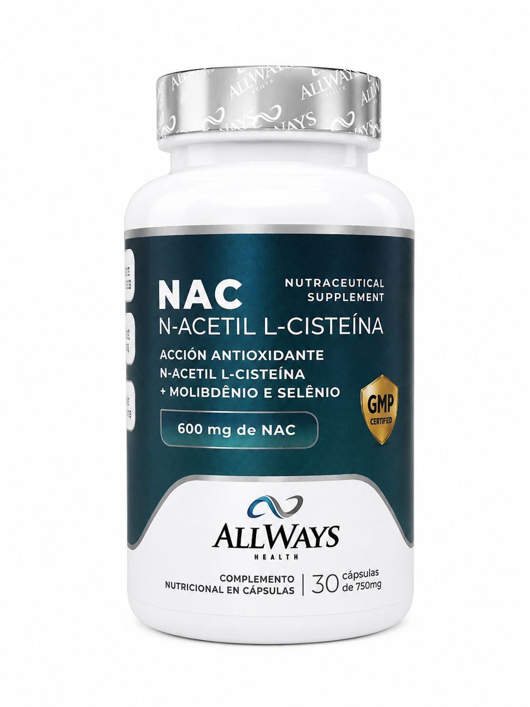 SUPLEMENTO ALLWAYS NAC 30CAPS X 750MG