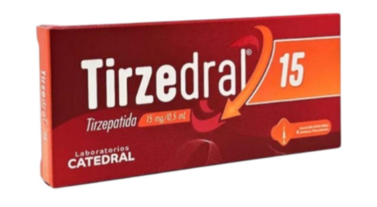 TIRZEDRAL 15MG 4 AMPOLAS