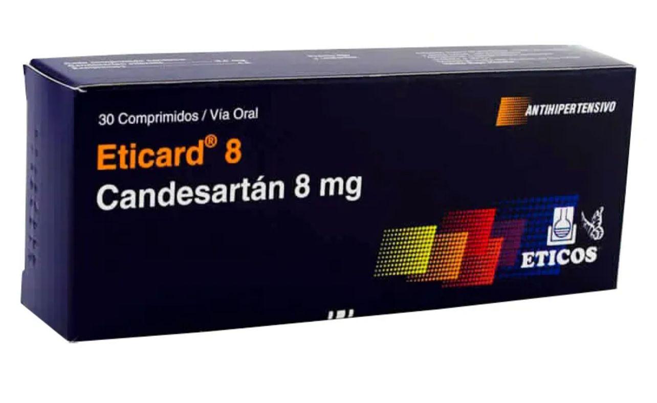 CANDESARTAN ETICARD 8MG X30COMP