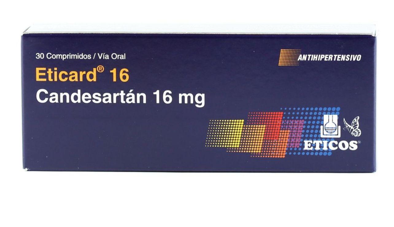 CANDESARTAN ETICARD 16MG X30 COMP