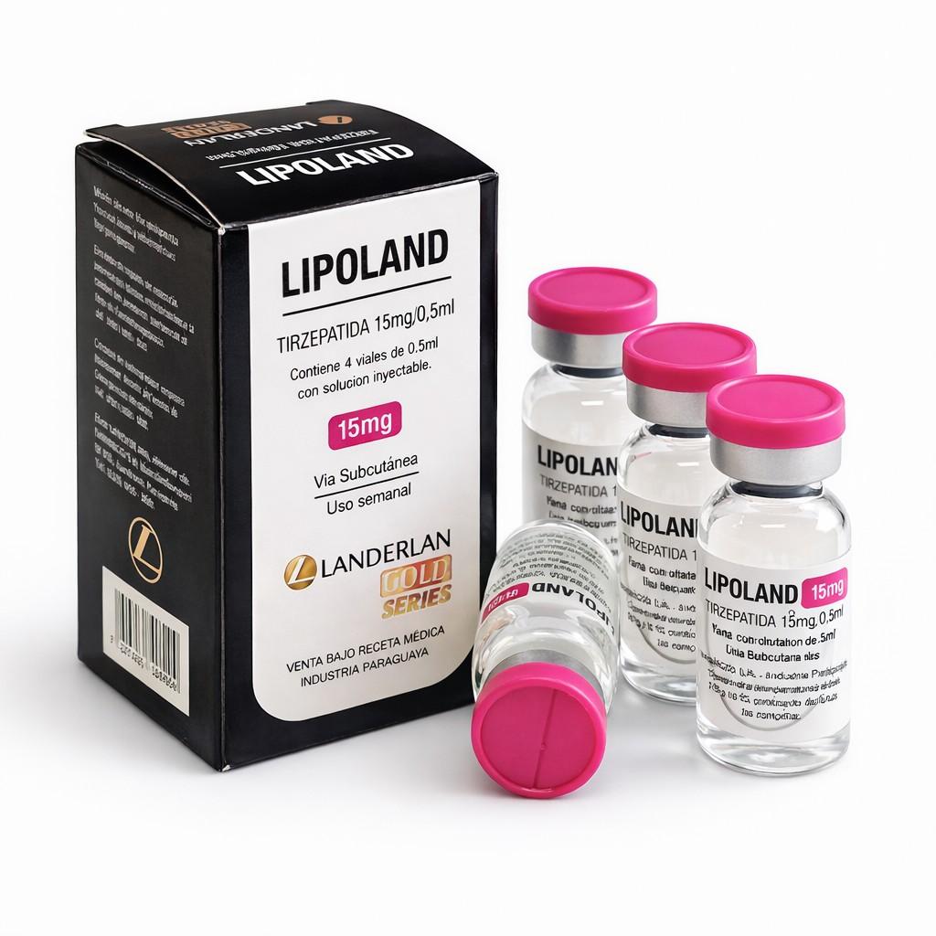 LIPOLAND 15MG 4 AMPOLAS.
