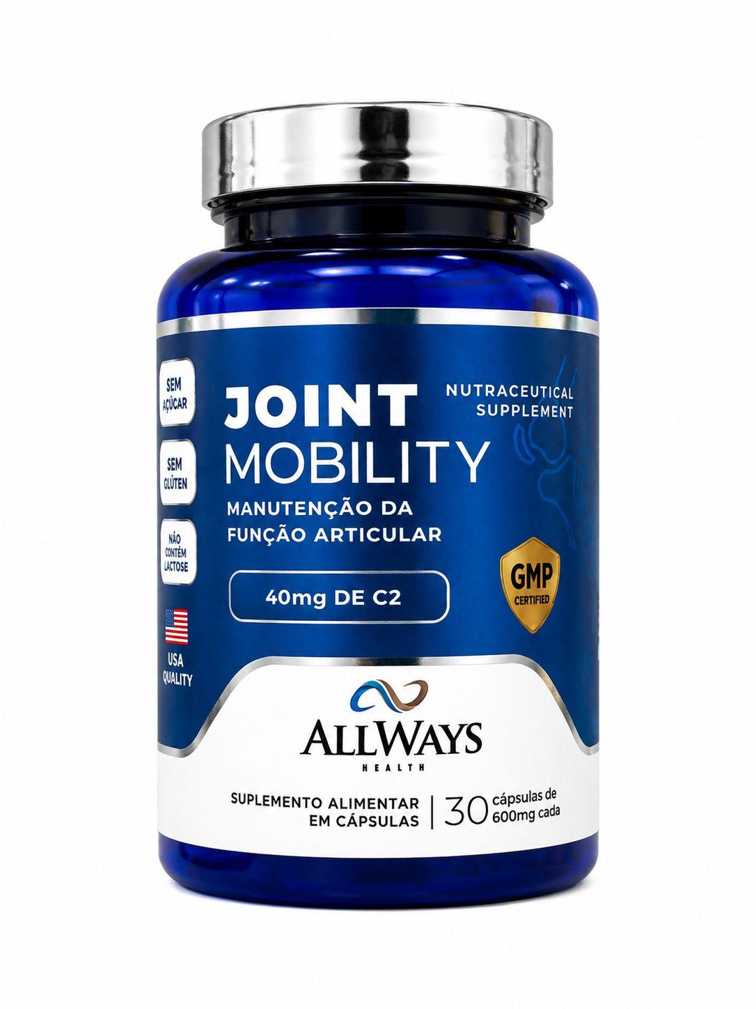 SUPLEMENTO ALLWAYS JOINT MOBILITY 40MG C2 30 CAPS.