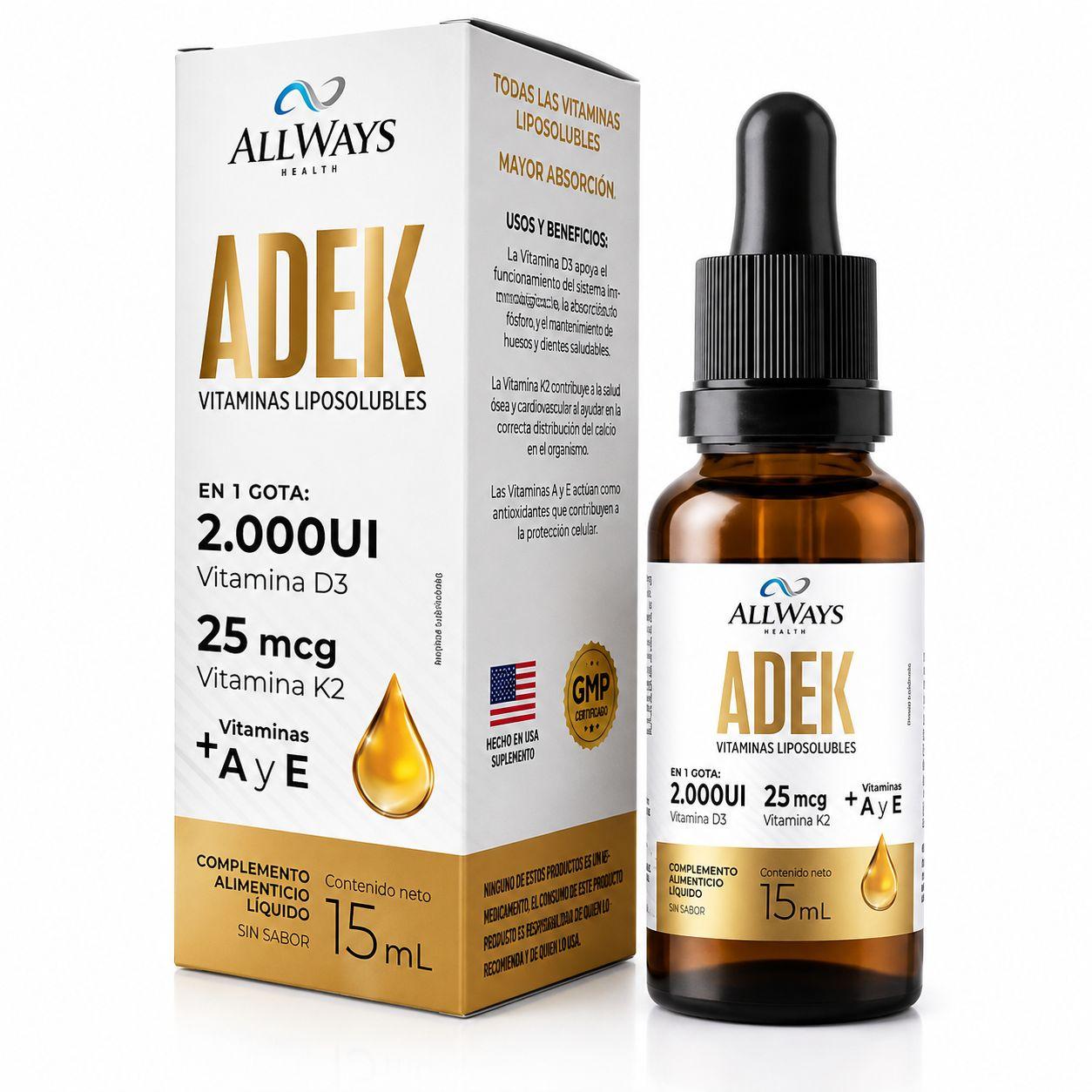 VITAMINA ADEK ALLWAYS 15ML