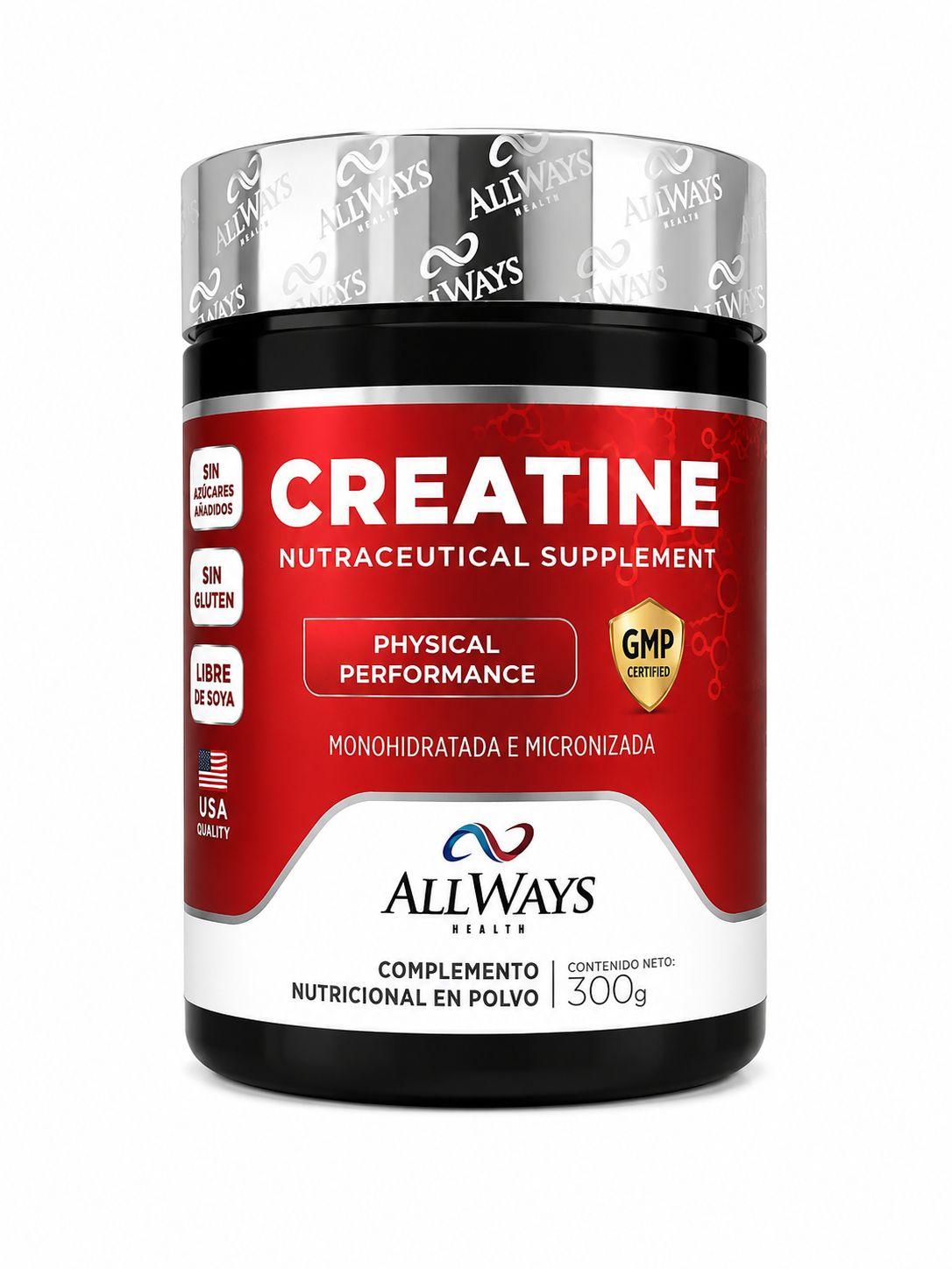 SUPLEMENTO ALLWAYS CREATINE 300GR