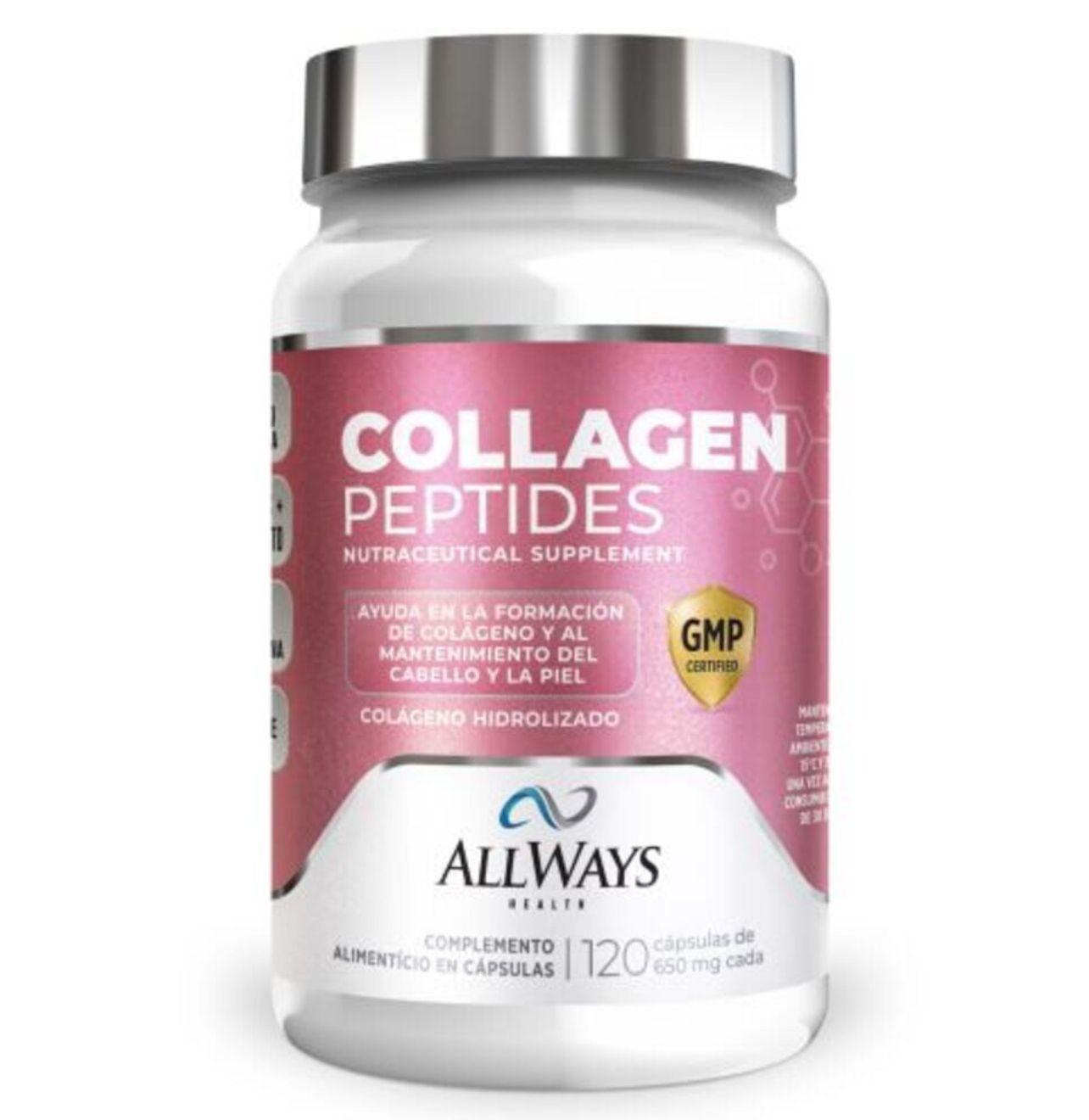 SUPLEMENTO ALLWAYS COLLAGEN PEPTIDES 120CAP