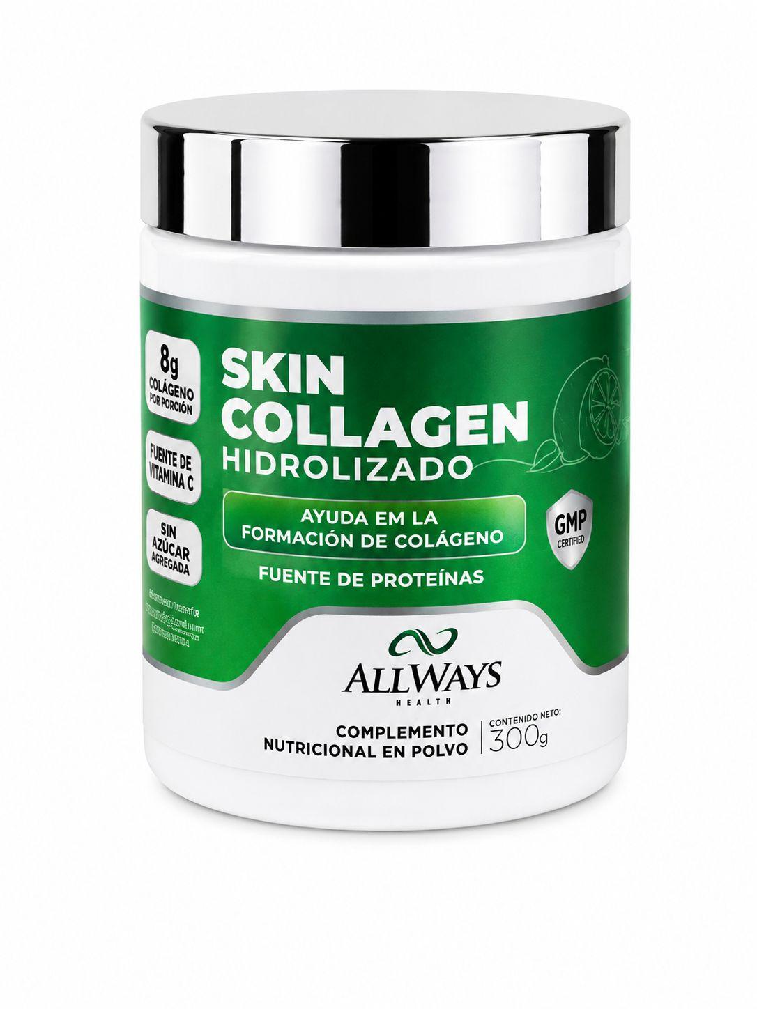 SUPLEMENTO ALLWAYS SKIN COLLAGEN 300GR LIMON