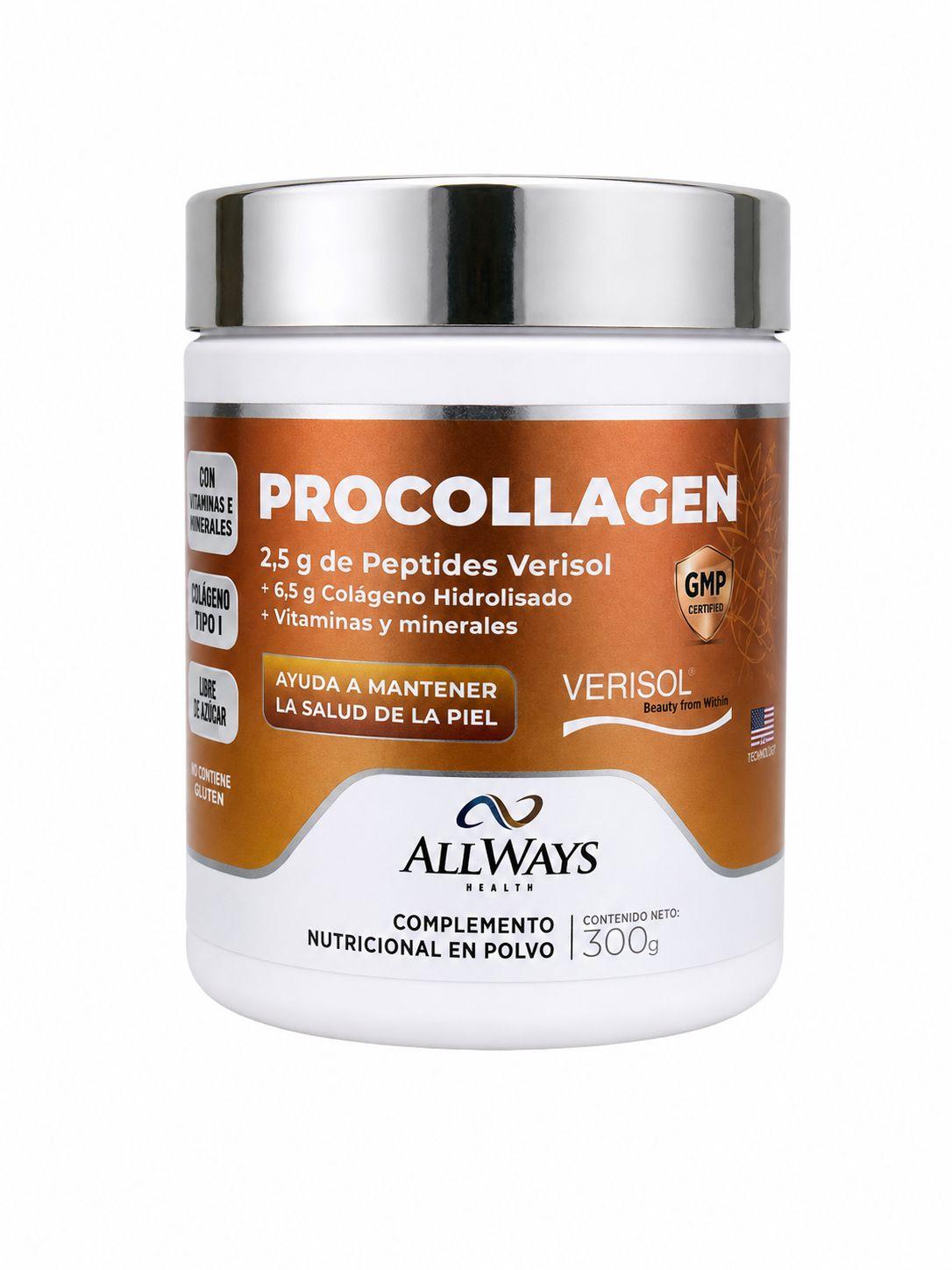 SUPLEMENTO ALLWAYS PROCOLALAGEN 300GR PINA