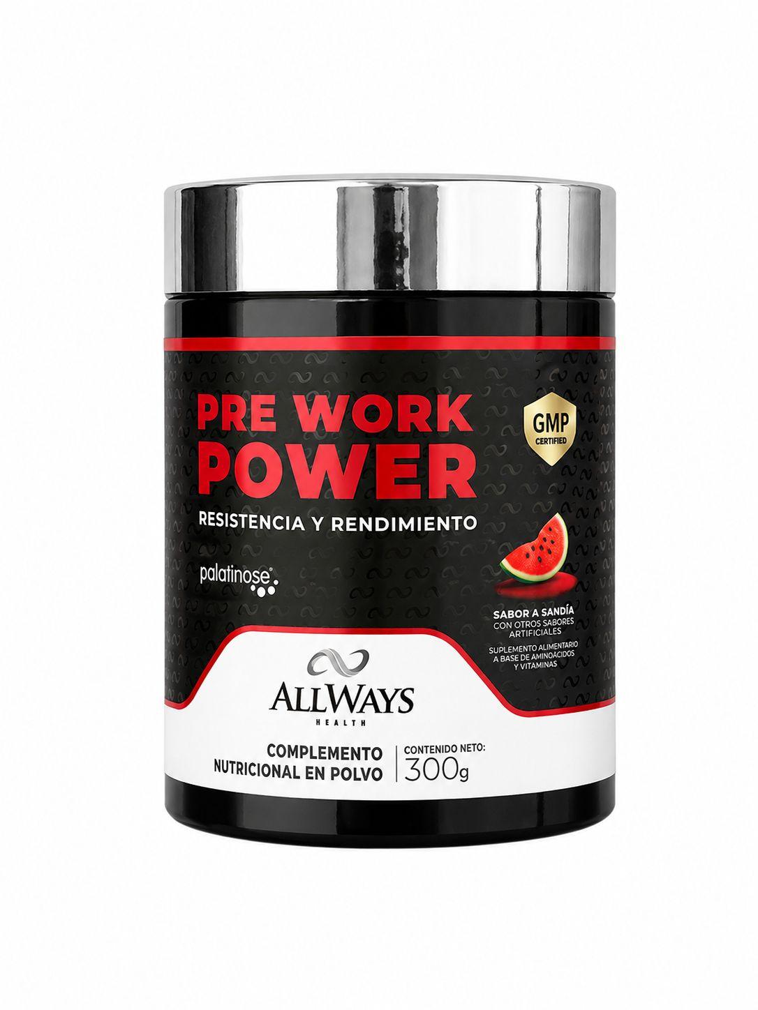PRE ENTRENO PRE WORK POWER ALLWAYS SANDIA 300G