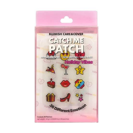 CATCH ME PATCH EMOTICON HOLIDAY VIBES