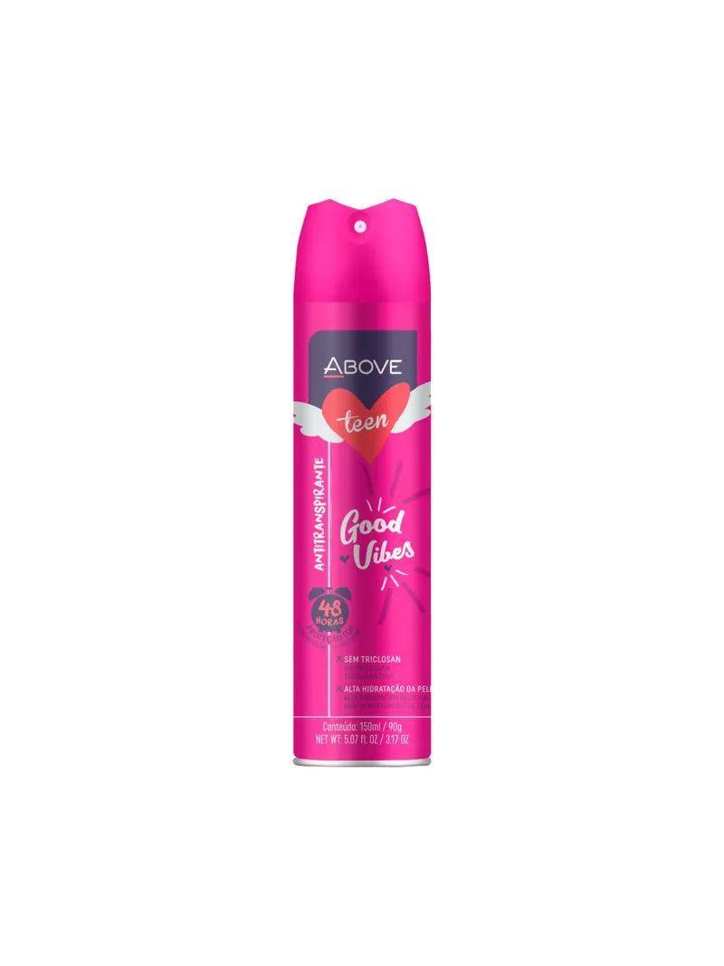 DESODORANTE ABOVE 150ML FEM. TEEN GOO VIBES