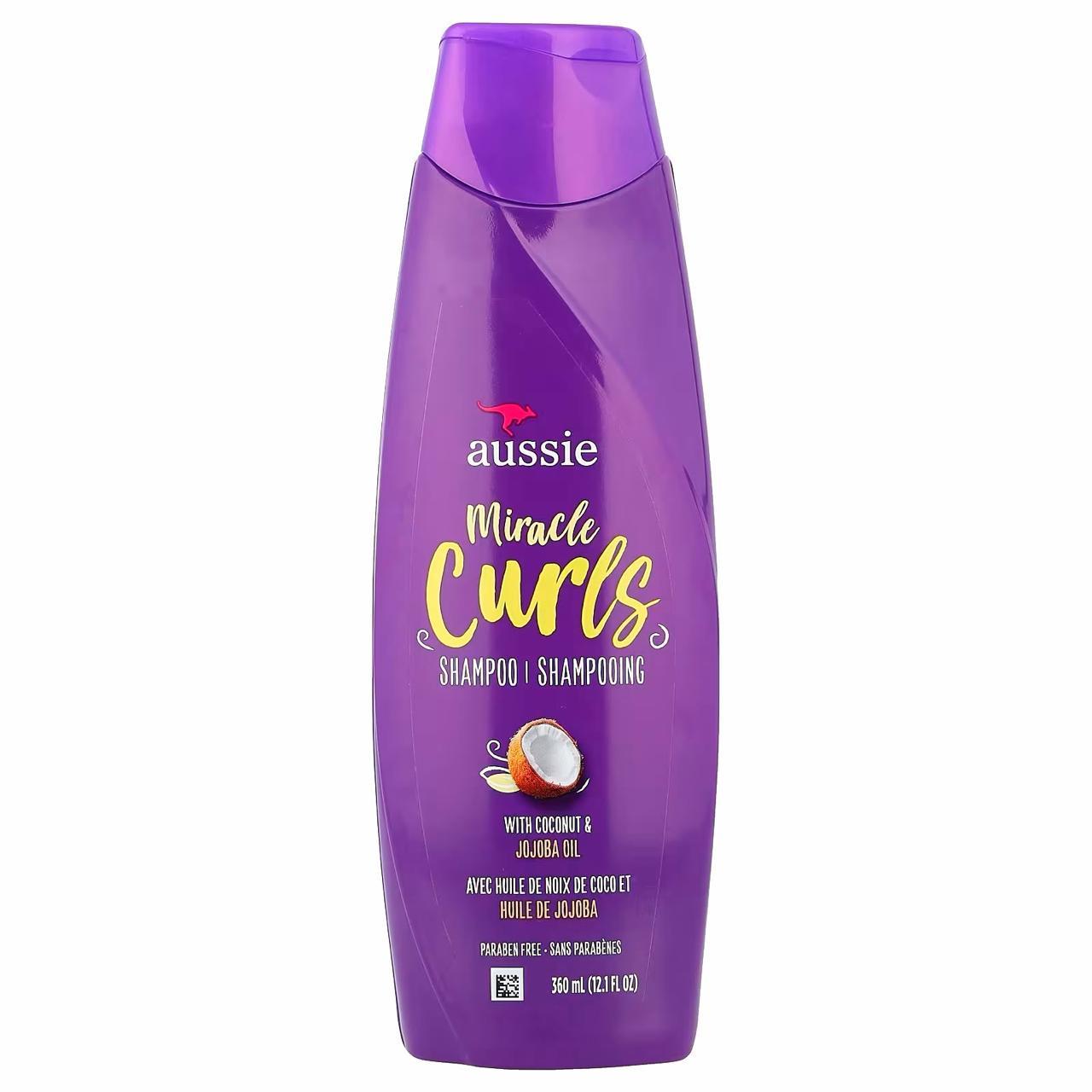 SHAMPOO AUSSIE MIRACLE CURLS COCONUT OIL 360ML