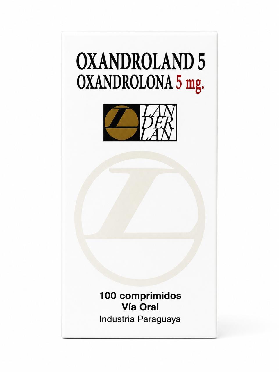 LANDER OXANDROLAND 5MG X100COMP